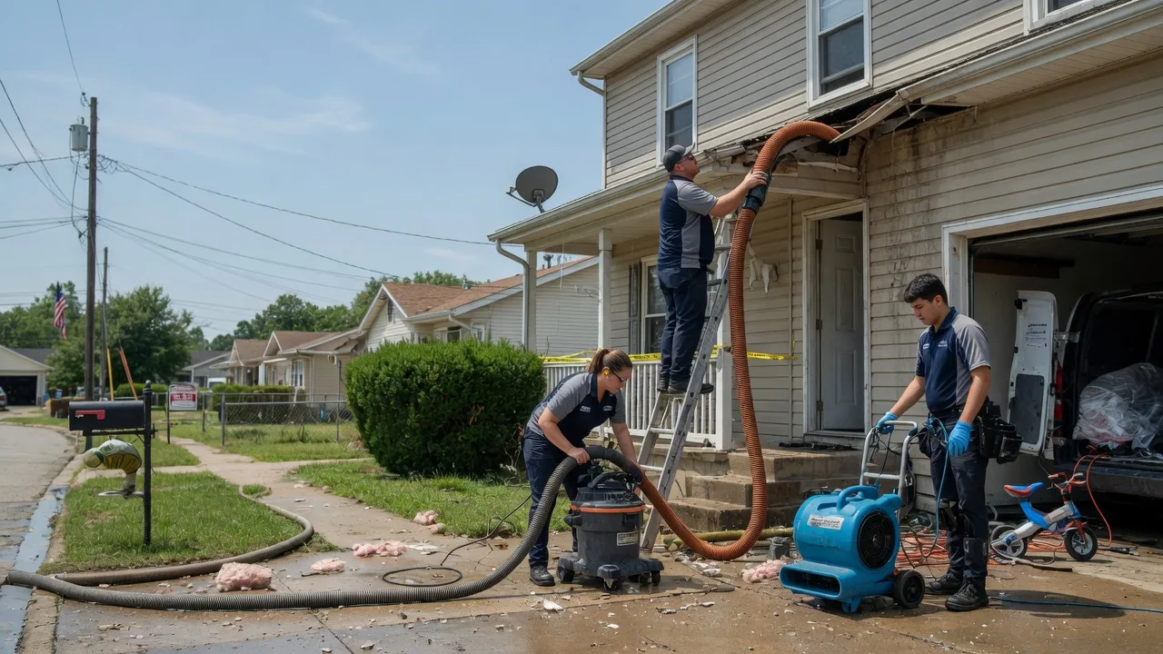 Water Damage Restoration in Beckemeyer, IL near me